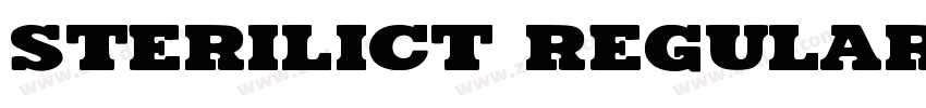 Sterilict Regular字体转换